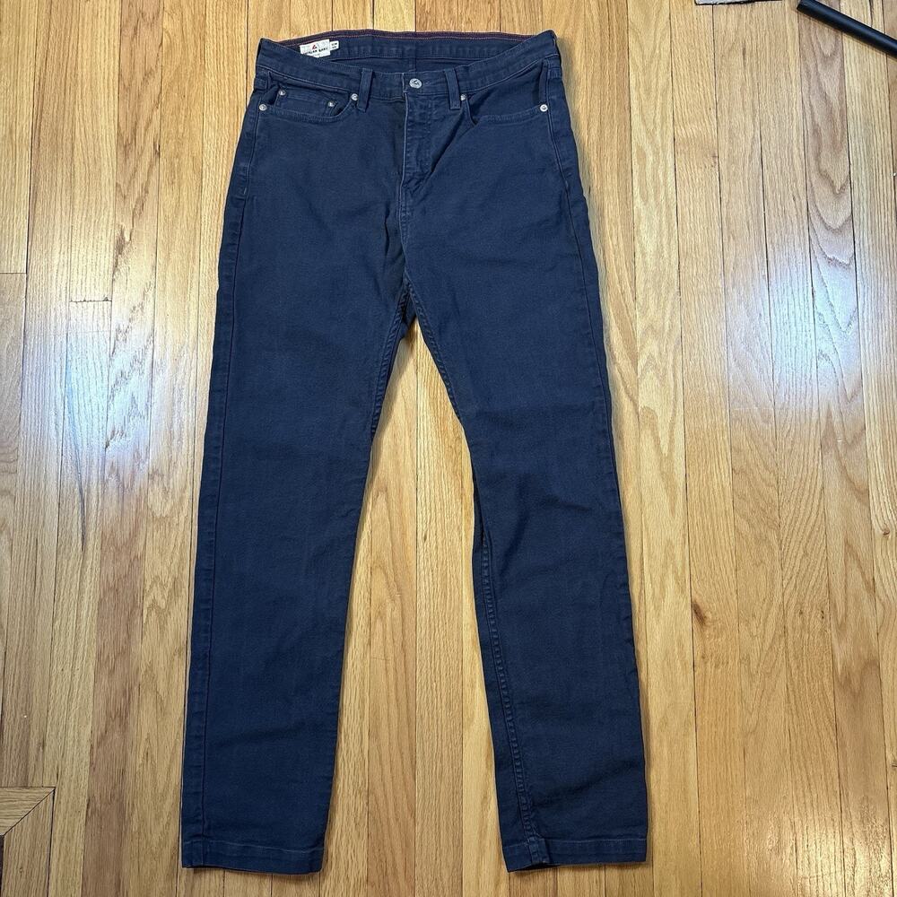 American Giant Roughneck Canvas Pants Navy Blue 32x32 (Fits 31x30) Straight USA